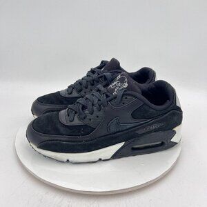 Nike Air Max 90 Rebel Skulls Men Size 9 700155-009 Black White Training Shoes